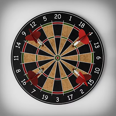 Dart Board 3d model