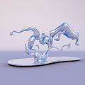 1. High mountains and flowing water 2. Elegant lines 3. Smart form 4. Natural philosophy 5. Abstract art 3d model
