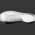 White Casual Sneakers With Laces And Striped Design For Daily Wear