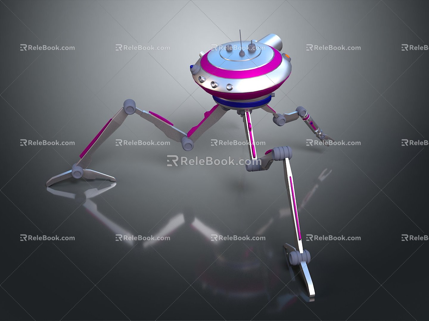 Machine Octopus Machine Octopus Machine Machine Monster Machine Monster Cartoon Monster Machine Dinosaur Monster 3d model