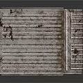 Architectural Metal Radiator With Rectangular Design Striped Surface And Fin Structure