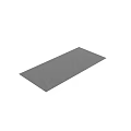 Gray Tile Components For Modern Floor Installation With Sleek Matte Surface 3d model
