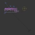 Detailed Building Interior Layout Birds Eye View With Multiple Rooms And Corridors