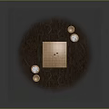 Traditional Wooden Go Game Board with Stone Pieces and Storage Jars for Chess Entertainment