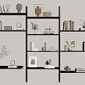 Modern Storage Rack 3d model