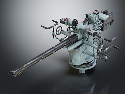 modern submarine gun anti-aircraft gun model