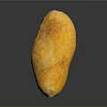 Roasted Golden Brown Sweet Potato With Crispy Skin And Sweet Flavor