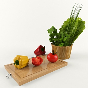 Vegetables 3d model