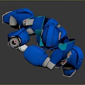 Robot Assistant Small Robot Butler Robot Butler Figure Game Figure 3d model