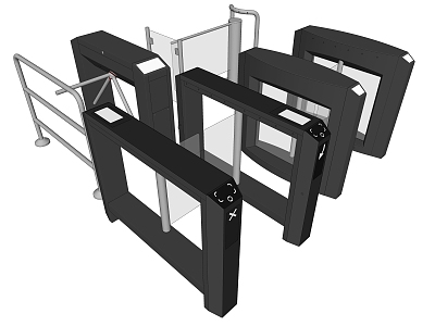 Modern gate access control machine security model