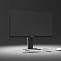 Modern computer monitor 3d model