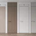 Modern Interior Hinged Doors In Various Colors And Sleek Wooden Finishes