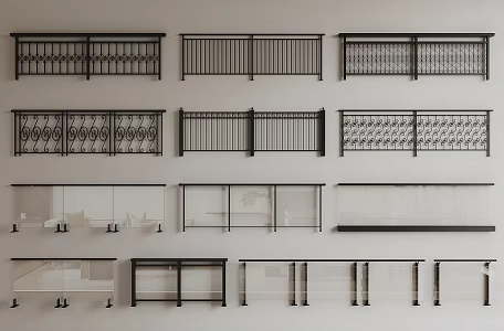 Railing 3d model