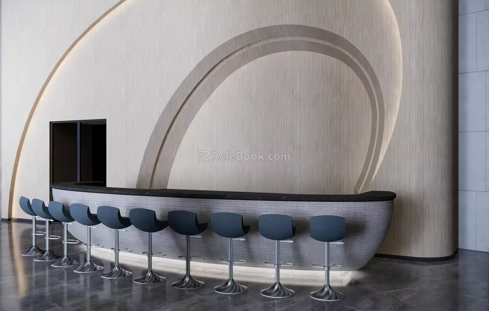 Lobby Bar 3d model