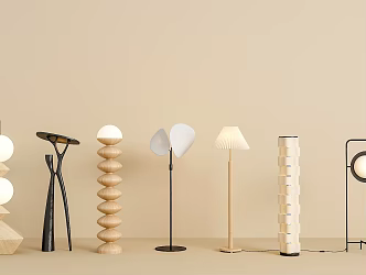 Floor lamp 3d model