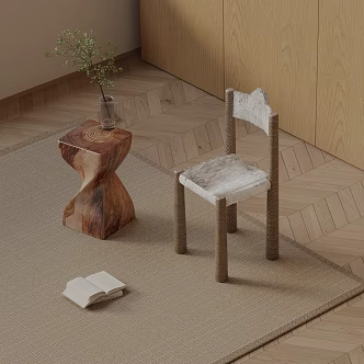 Modern Dining Chair 3d model