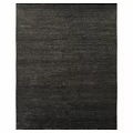 Dark Brown Square Rug With Soft Textured Surface For Living Room Decor