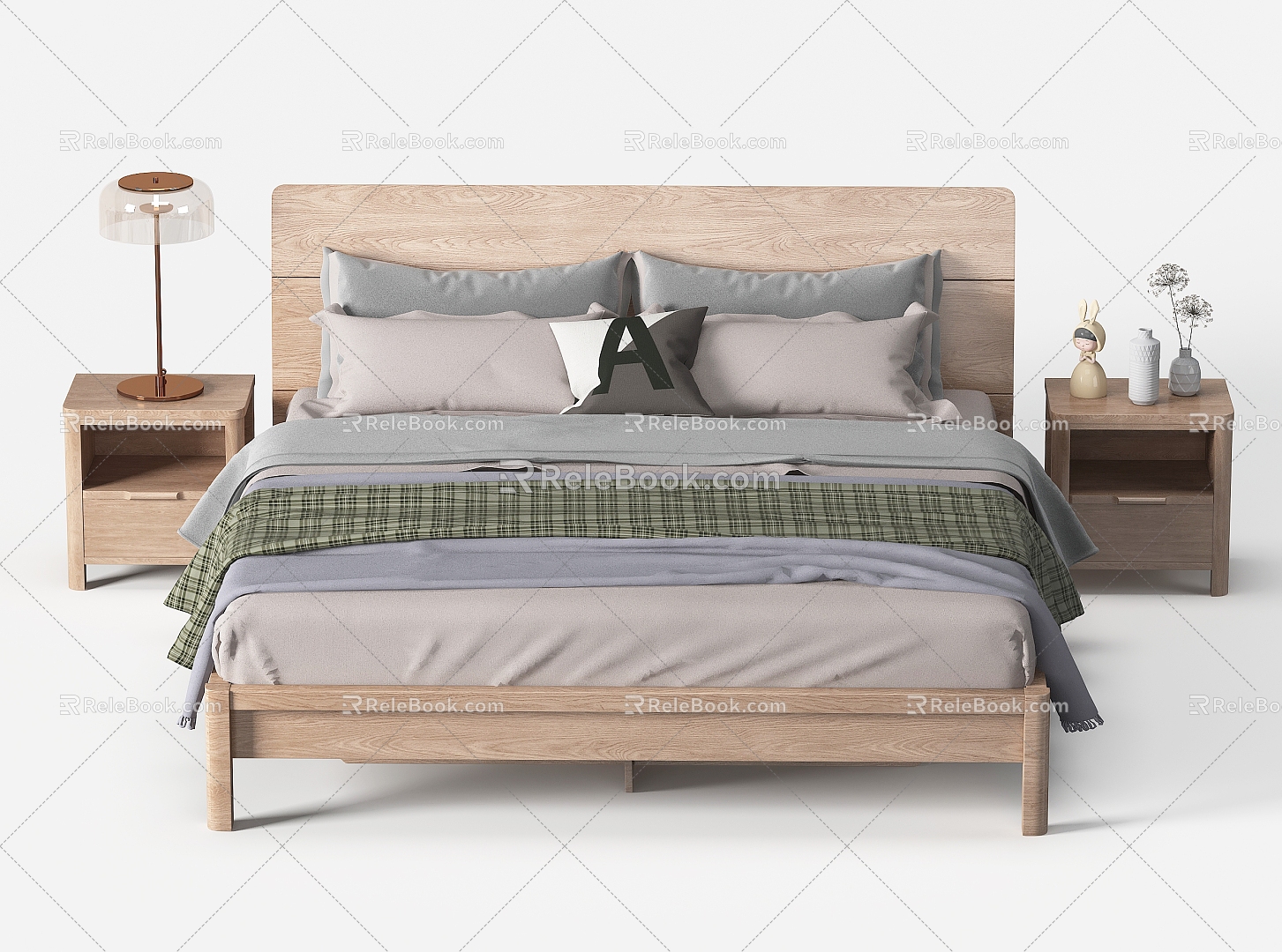 Nordic Double Bed model