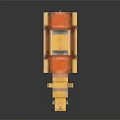 Modern toy cube camel pixel camel 3d model