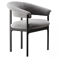 Stylish Modern Padded Leather Dining Chair With Sturdy Solid Wood Frame Multiple Optional Color Options