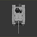 Military Tank Featuring Armored Structure Cannon Turret And Tracked Chassis For Combat Use