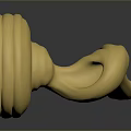 Elegant Modern Metal Door Handles In Gold And Silver With Smooth Finish