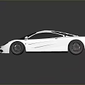 Silver Sleek Sports Car With Black Wheels And Glossy Surface Reflection