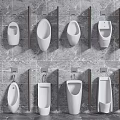 Modern Urinal 3d model