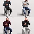 Modern Men Call Men 3d model