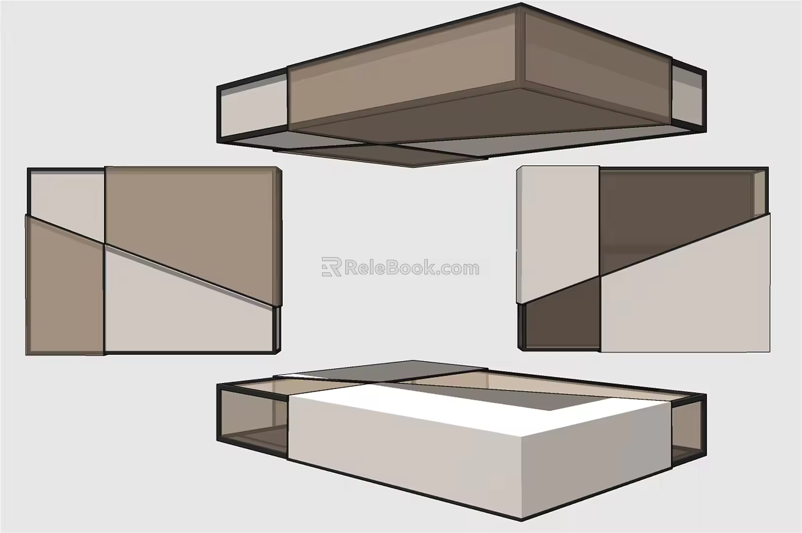 Modern Ceiling Lamp Simple Ceiling Lamp Combination 3d model