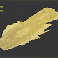 Rugged Natural Terrain With Brown Rocky Soil And White Layered Surface