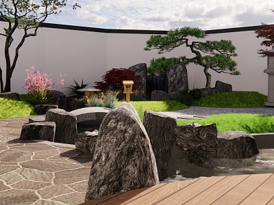 Japanese Garden model