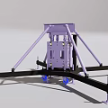 Commercial Equipment with Multiple Supporting Arms and Metal Frame for Industrial Use
