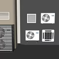 Sleek Modern Air Conditioner Fans With Wall Mounted And Window Type Units