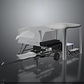 Modern Trailerable Watercraft With Canopy Seats Trailer Attachment And Compact Design
