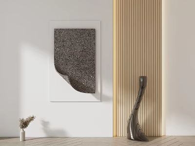Modern Decorative Painting Hanging Painting 3d model