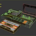 Sony Walkman Recorder Vintage Recorder Card Machine Tape Retro Recorder 3d model