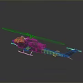 Military Helicopter Supporting Space Exploration Missions And Recovery Operations