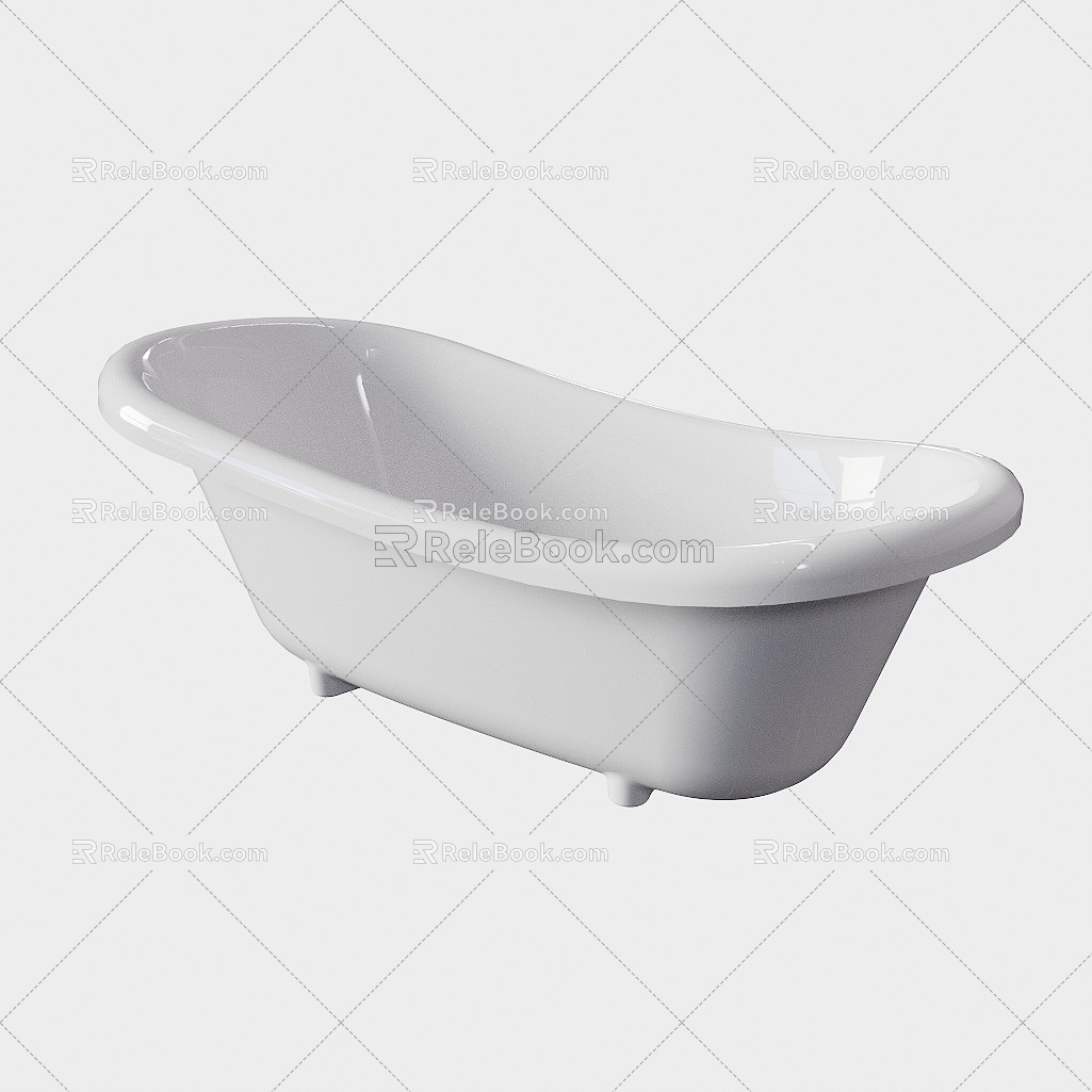 Freestanding Bathtub Bathroom Hotel Spa Resort Gym Villa Apartment Mansion Spa Club model