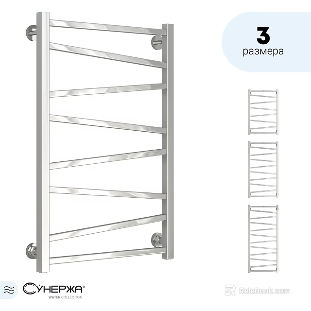 Bathroom Accessories Stainless Steel Multi Layer Wall Mounted Towel Rack for Bathroom Organization 3d model 