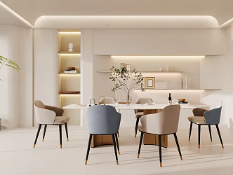 The Silent Restaurant 3d model
