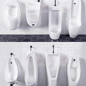 Modern Urinal 3d model