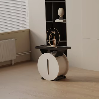 Modern Bedside Cabinet 3d model