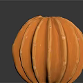 Orange Pumpkin Shaped Decorative Home Living Accessory For Table Decoration