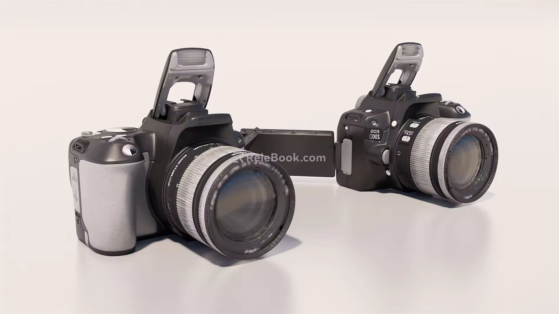 Modern Camera SLR Camera Projector 3d model