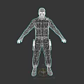 Male Game Movie Character In Tactical Gear Vest Pants And Boots Standing Pose