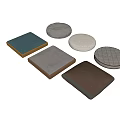 Modern Cushion Futon Cushion 3d model