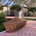 Heterosexual stool 3d model