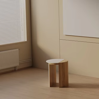 Modern Bedside Cabinet 3d model