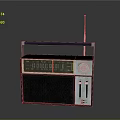 Radio Portable Radio Desk Radio Full Band Radio AC Radio 3d model